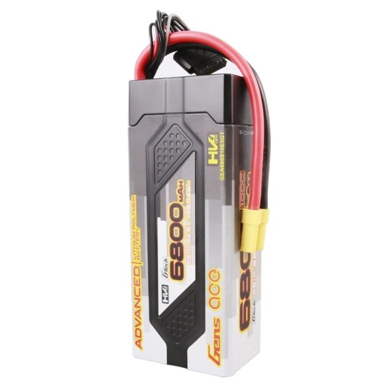 Gens Advanced 6800mAh 22.8 V 100C 6S1P Battery Pack with EC5 Plug for Drone Accessories